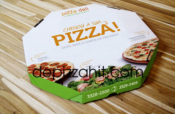 Hộp pizza thiết kế nghệ thuật, sáng tạo