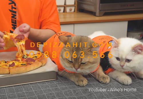 Top 1 vlogger chế nguyên liệu làm pizza tại nhà 1.3