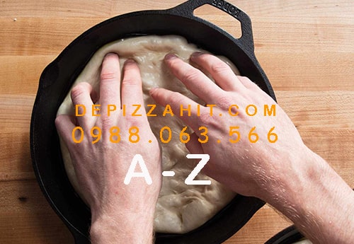 Cách làm đế bánh pizza bằng chảo từ A đến Z 1.1